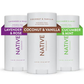 Native Deodorant 72-Hour Odor Control 3-pack front view