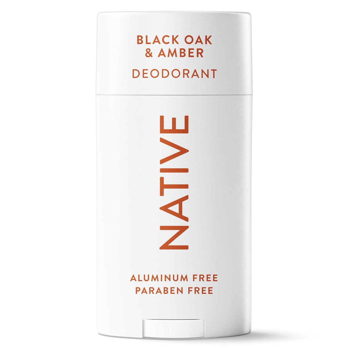 Native Deodorant Black Oak & Amber front view