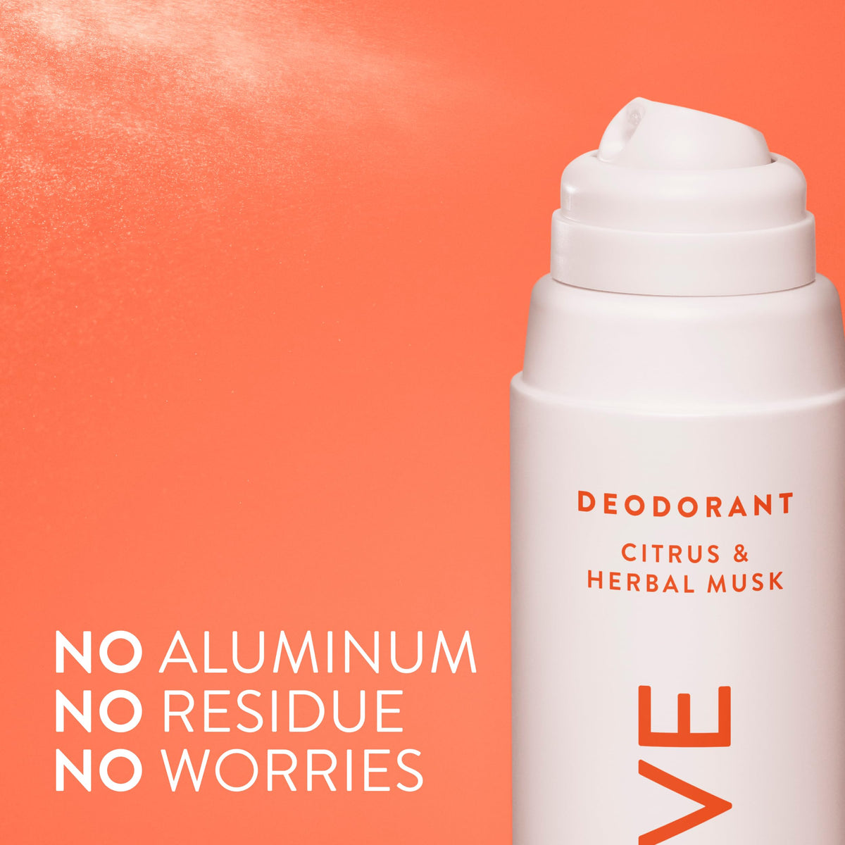 Native Deodorant & Body Spray Citrus & Herbal Musk application