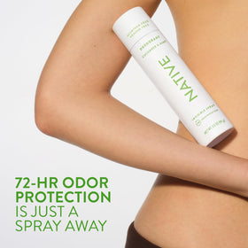 Native Deodorant Body Spray Cucumber & Mint mist spray action