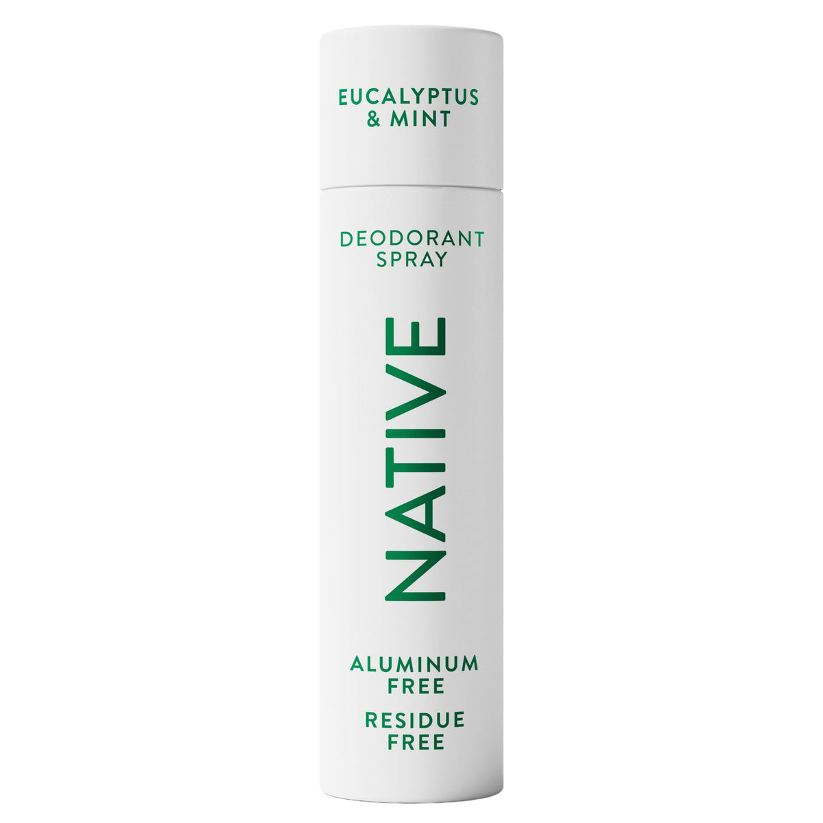 Native Deodorant & Body Spray Eucalyptus & Mint front view