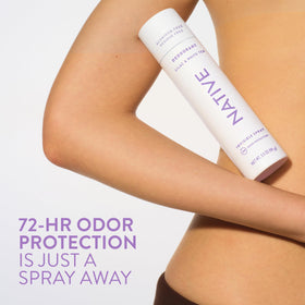 Native Deodorant & Body Spray Lilac & White Tea side view