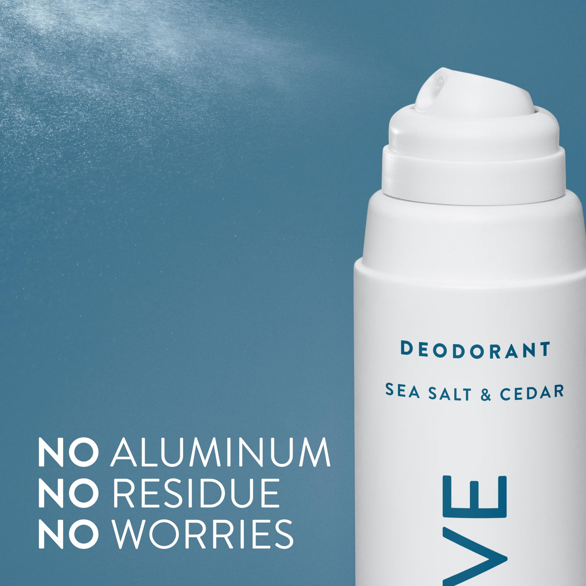 Native Deodorant & Body Spray Sea Salt & Cedar packaging
