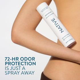 Native Deodorant & Body Spray Sea Salt & Cedar side view