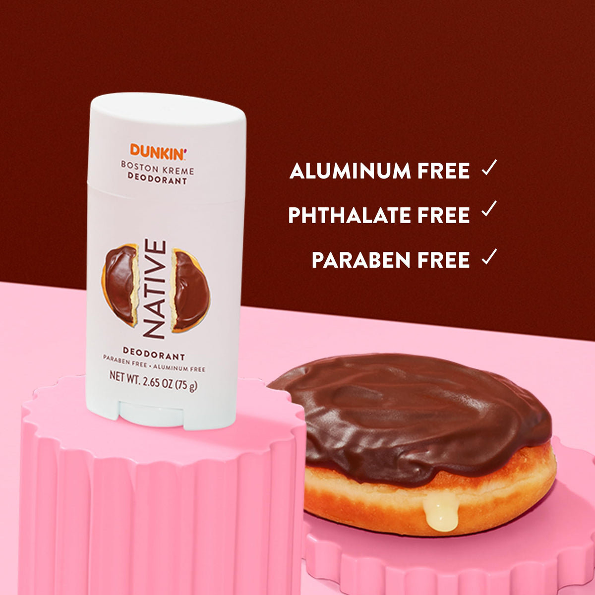 Native Deodorant Boston Kreme application on skin