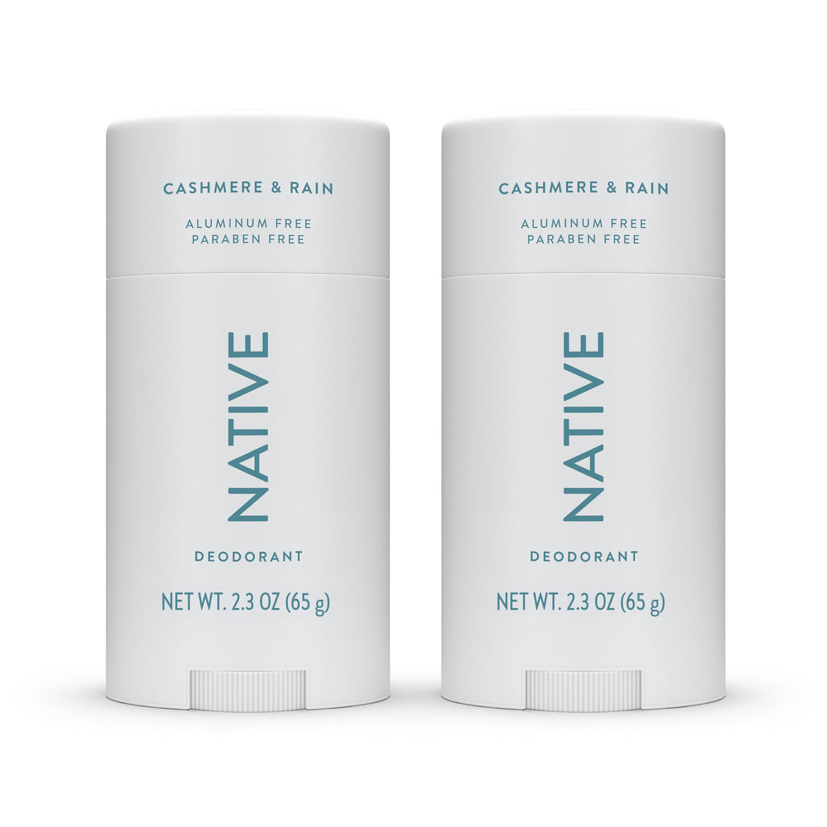 Native Deodorant Cashmere & Rain 2-pack front view