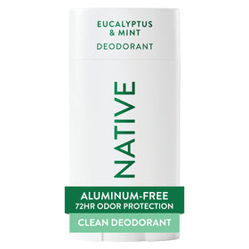 Native Deodorant Eucalyptus & Mint front view packaging