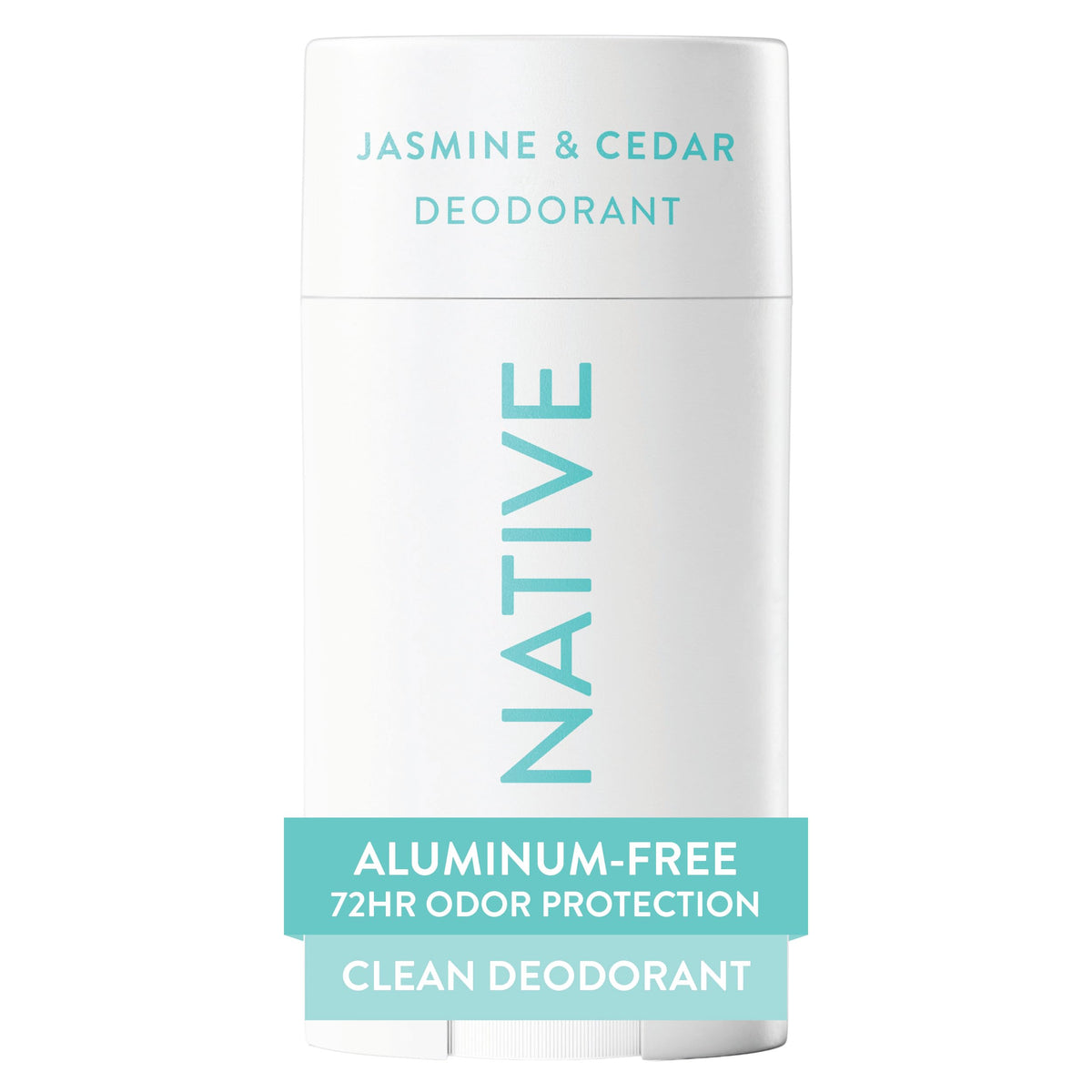 Native Deodorant Jasmine & Cedar front view packaging