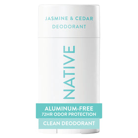 Native Deodorant Jasmine & Cedar front view packaging