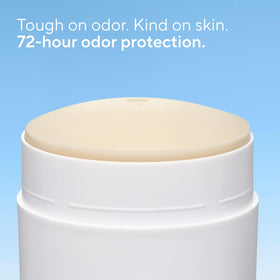 Native Deodorant showing smooth glide application
