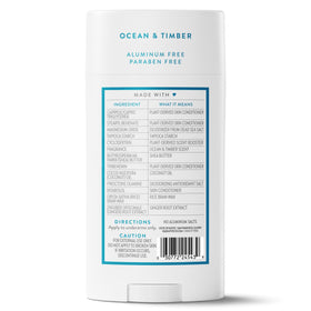 Native Deodorant stick with fresh marine notes