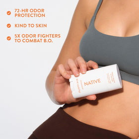 Native Deodorant Sweet Peach & Nectar with natural ingredients