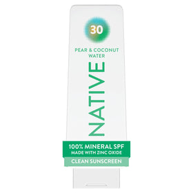 Native Mineral Sunscreen Lotion SPF 30 front view, 7 oz