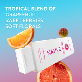 Native Mineral Sunscreen Lotion SPF 30 Tropical Breeze texture close-up