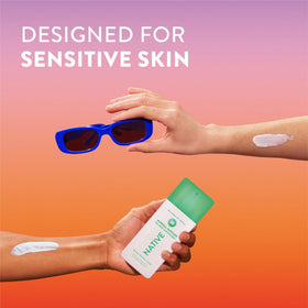 Native Mineral Sunscreen Spray SPF 30 with ingredients list