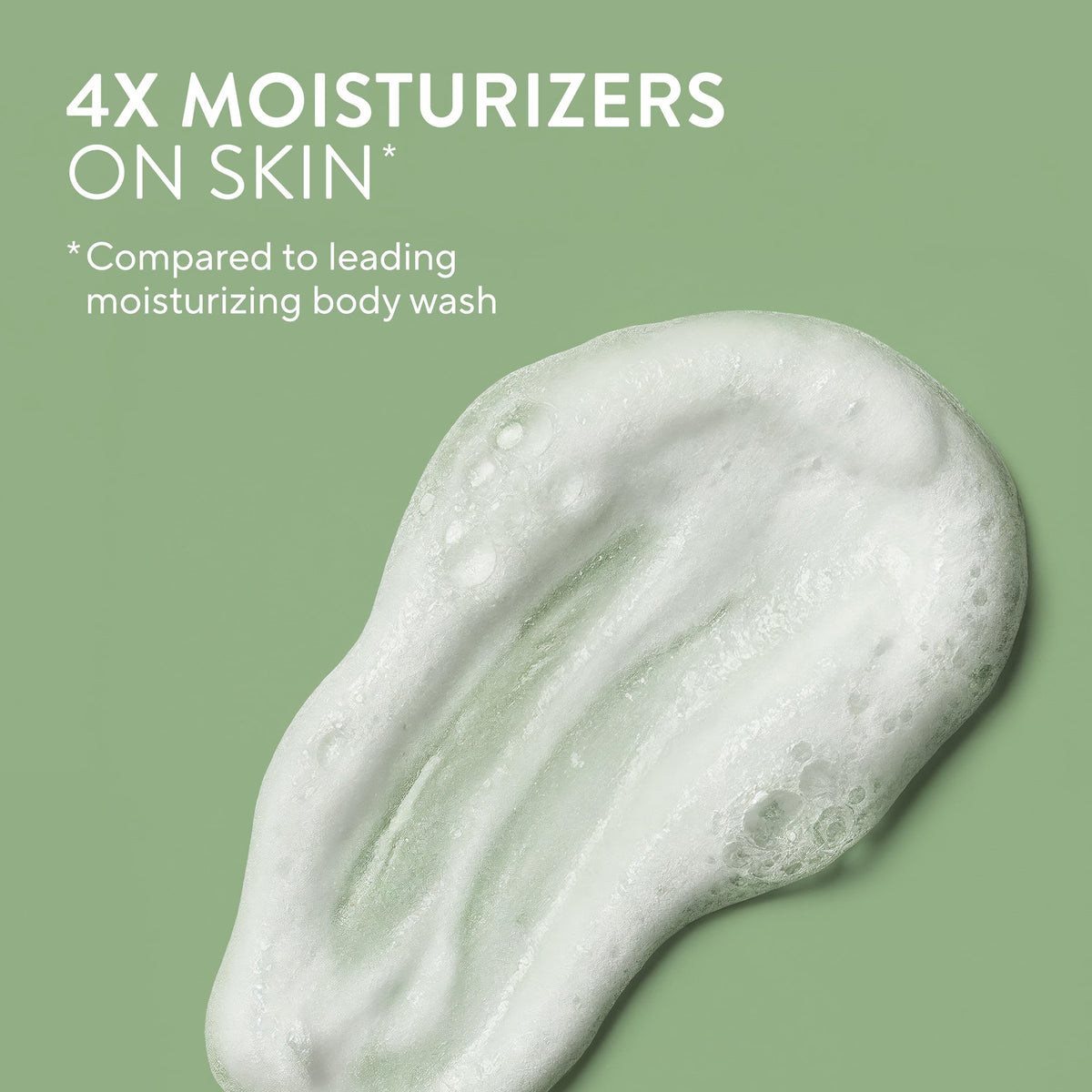 Native Moisturizing Body Wash 22 fl oz with floral lily milk and white sage scent