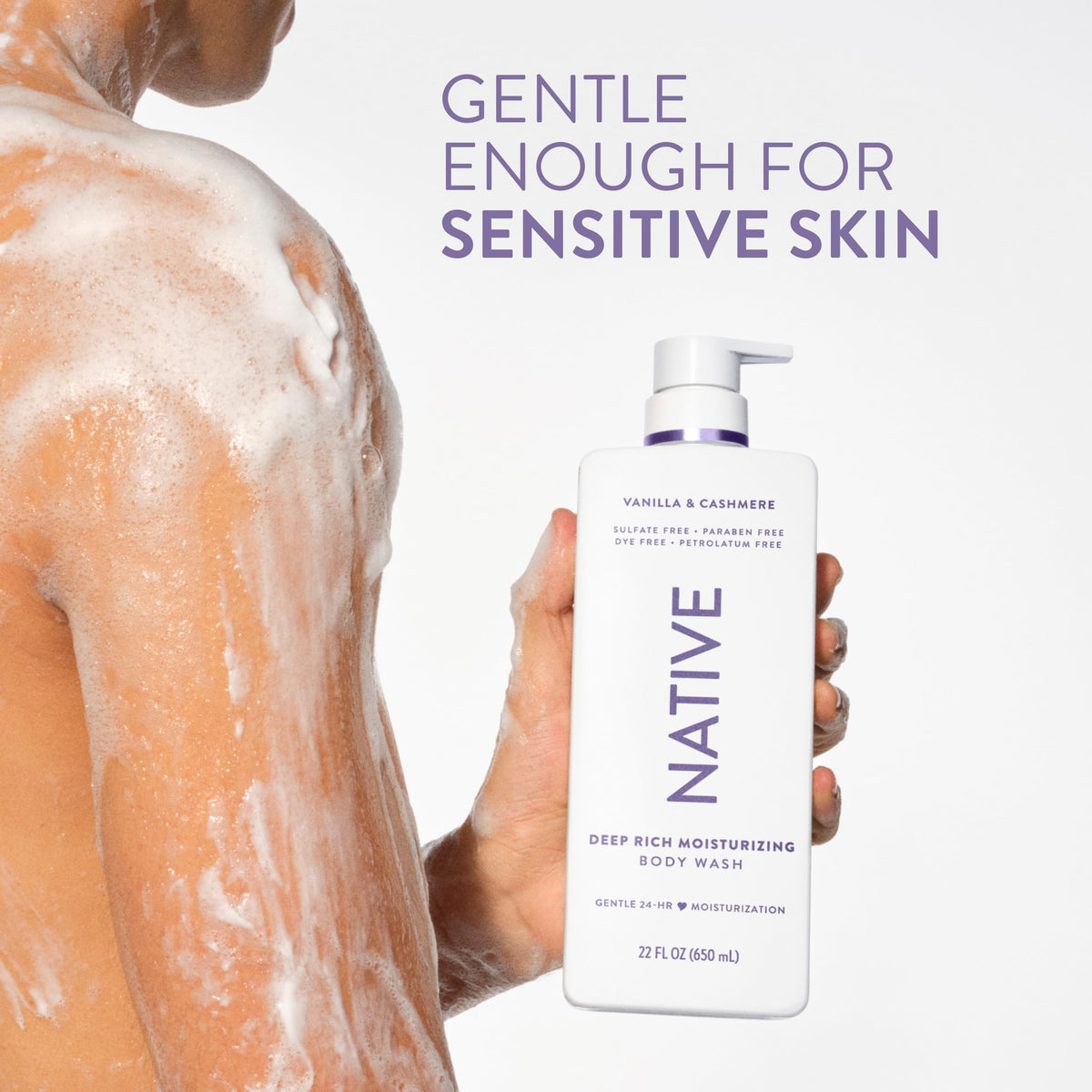Native Moisturizing Body Wash ingredients list