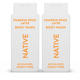 Native Pumpkin Spice Latte Body Wash 18 oz front view