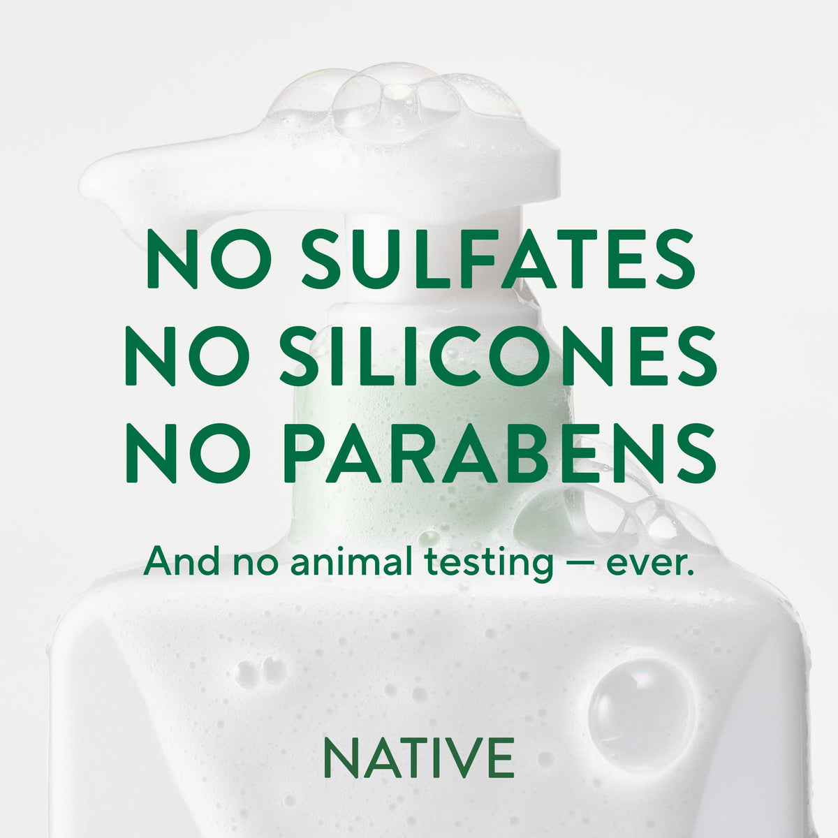 Native Scalp Detox Shampoo and Conditioner with eucalyptus and mint leaves