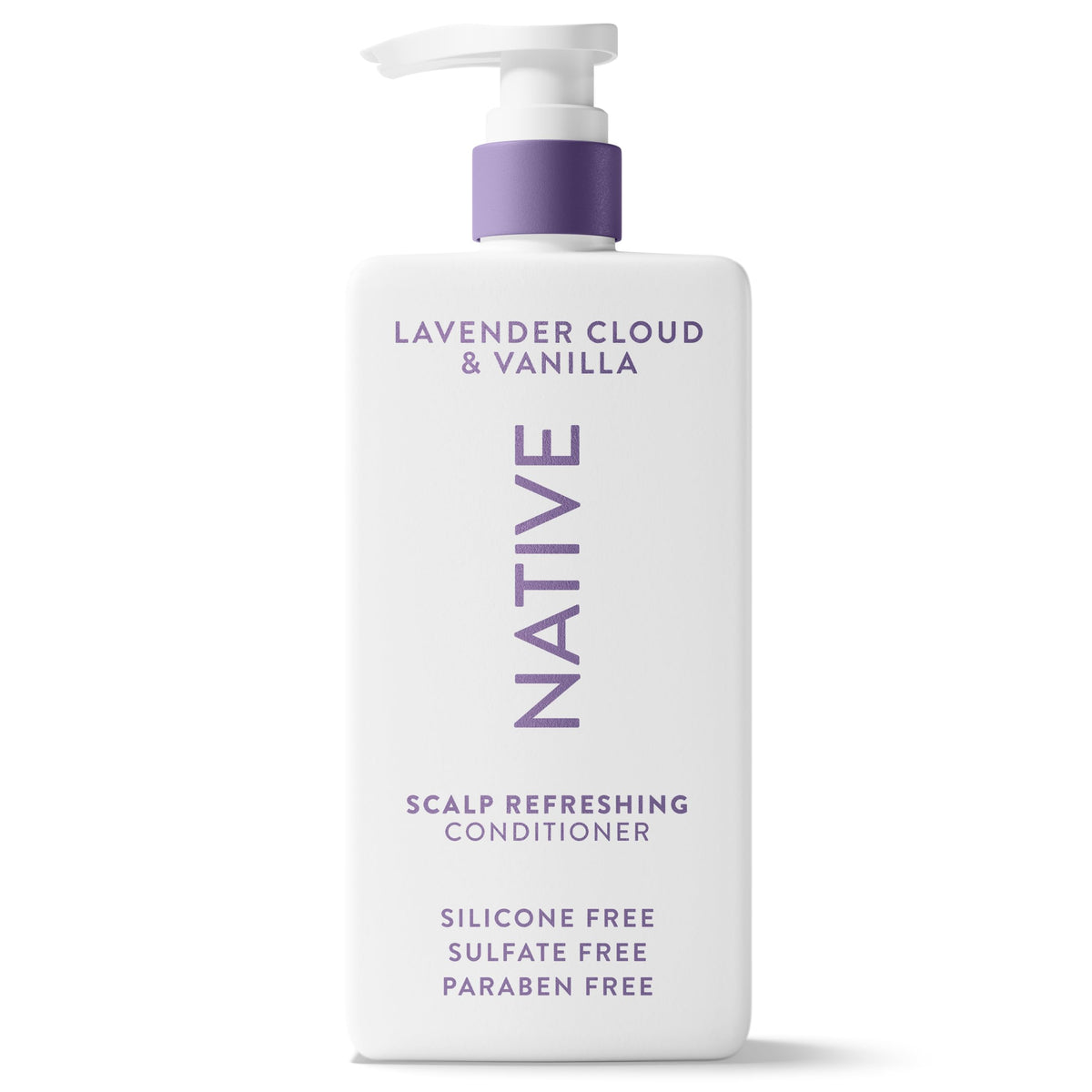 Native Scalp Refreshing Conditioner Lavender Cloud & Vanilla front view