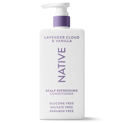 Native Scalp Refreshing Conditioner Lavender Cloud & Vanilla front view
