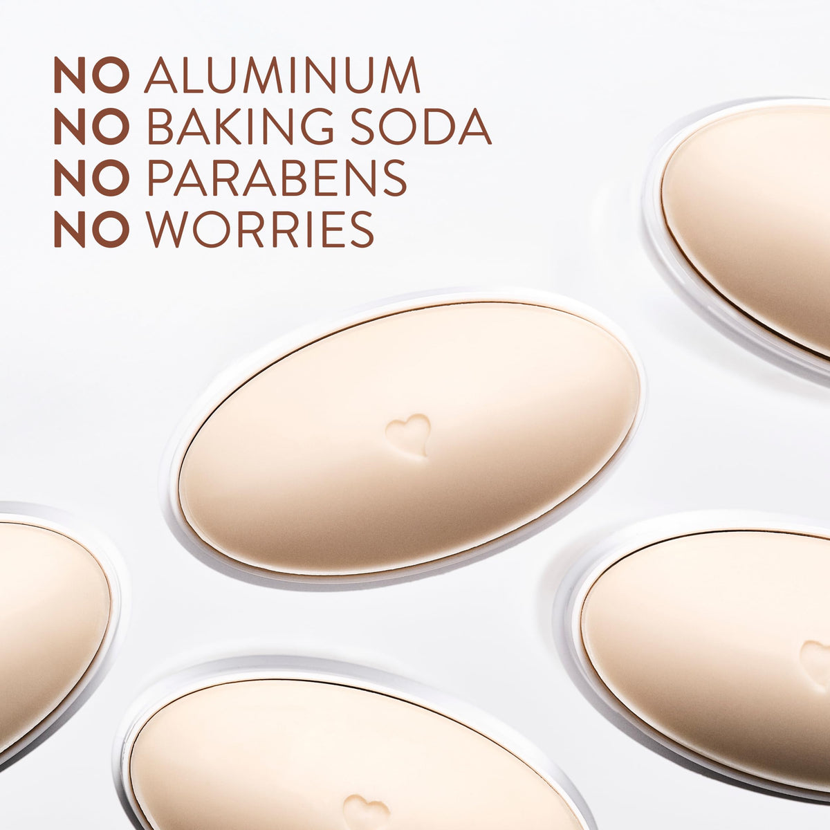 Native Sensitive Deodorant side view highlighting aluminum-free label