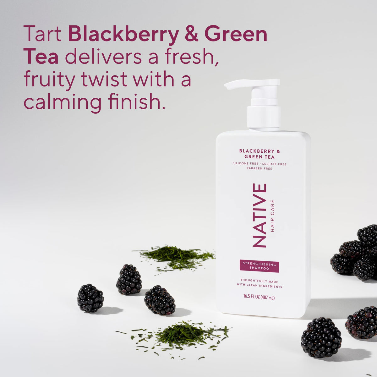 Native Strengthening Shampoo and Strengthening Mask together