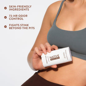 Native Whole Body Deodorant Coconut & Vanilla lifestyle shot