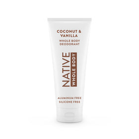 Native Whole Body Deodorant Cream Coconut & Vanilla front view