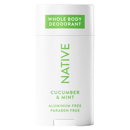 Native Whole Body Deodorant Cucumber & Mint front view