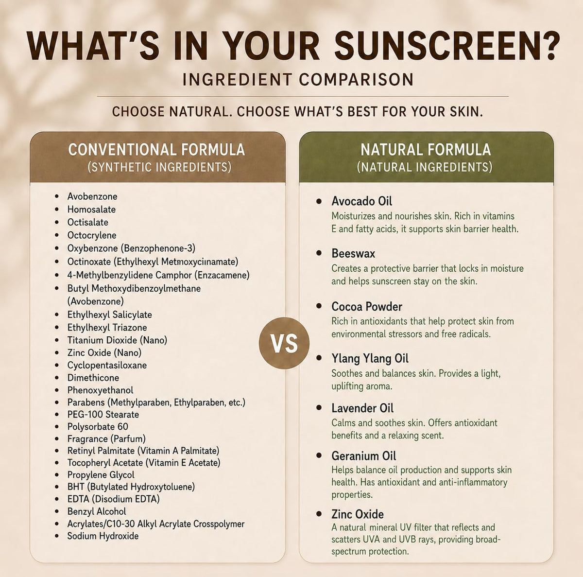 NATÚ BOTANICALS Tinted Mineral Sunscreen SPF 35 travel size