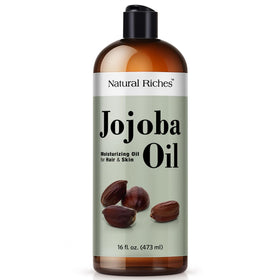 Natural Riches Jojoba Oil 16 Fl Oz front view