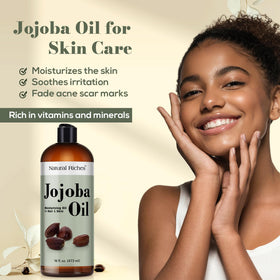 Natural Riches Jojoba Oil close-up of cap