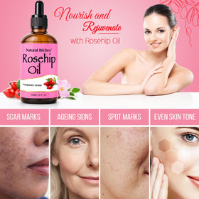 Natural Riches Rosehip Seed Oil packaging details