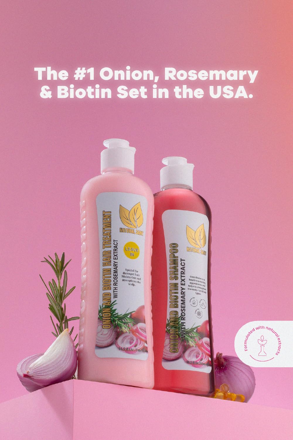 Natural Sant Leave-In bottle side view