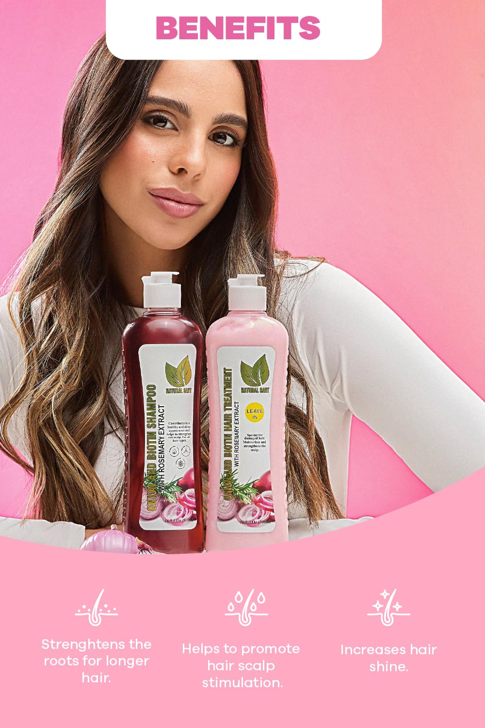 Natural Sant shampoo lathering in hands