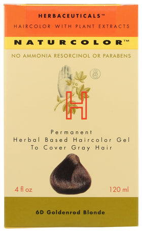 Naturcolor 6D Goldenrod Blonde Haircolor 4 Fl Oz front view