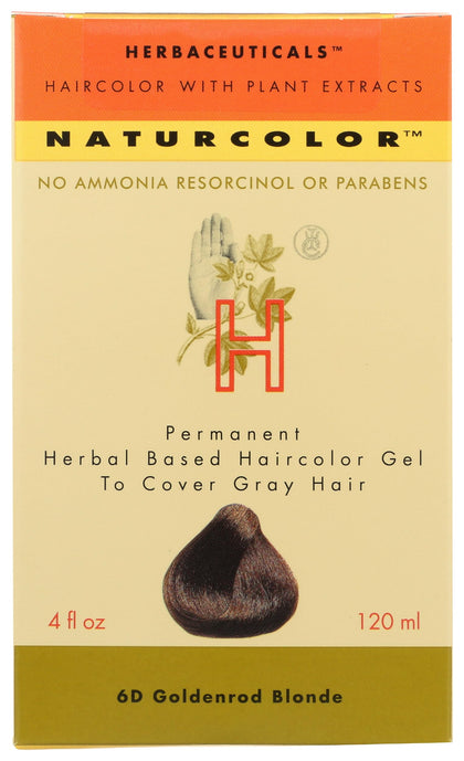 Naturcolor 6D Goldenrod Blonde Haircolor 4 Fl Oz front view