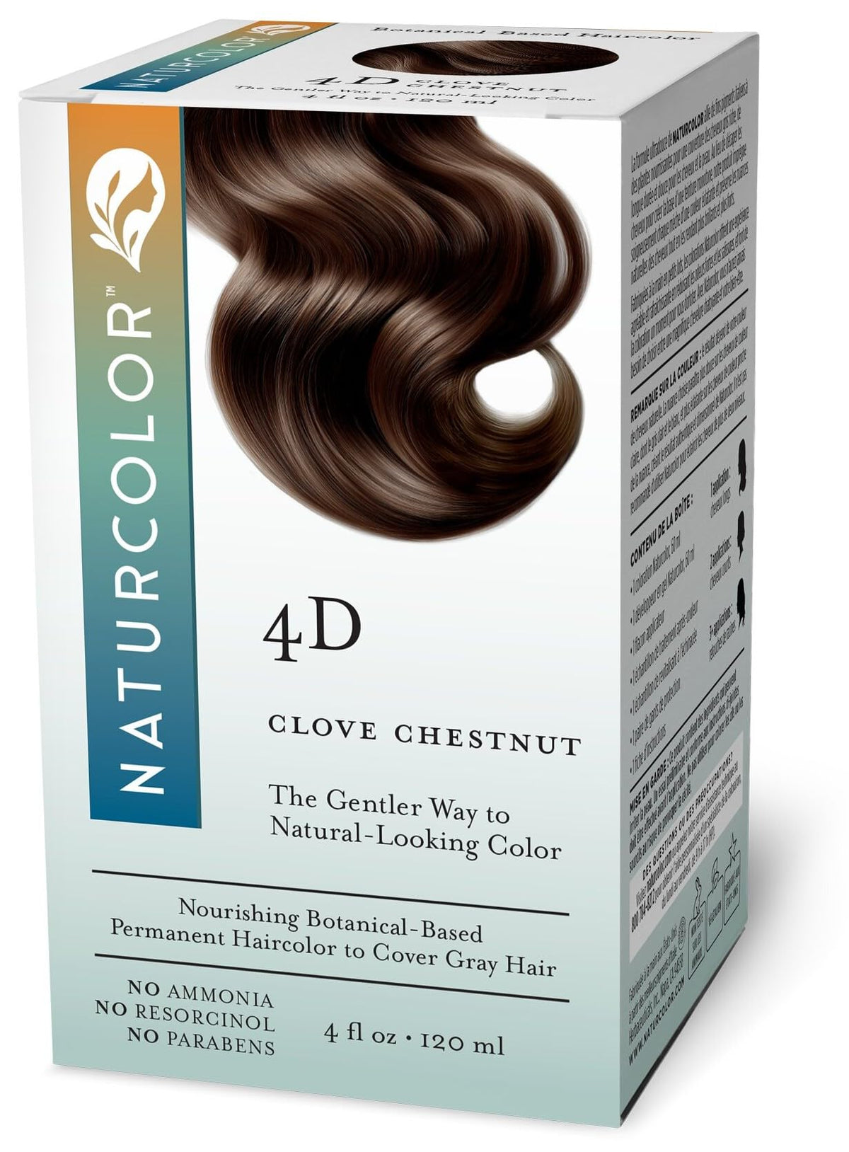 Naturcolor Clove Chestnut 4D Permanent Hair Color gel front view