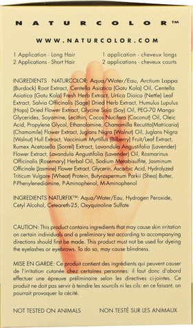 Naturcolor Hair Dye 8M Cayenne Red colour swatch