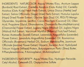 Naturcolor Haircolor 5D Light Clove Chestnut mixed with developer