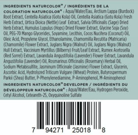 Naturcolor Haircolor Dye Cola 4 Fl Oz application process