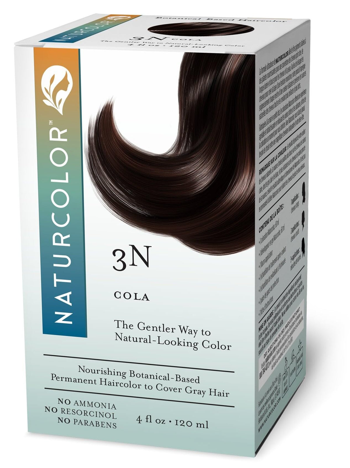 Naturcolor Haircolor Dye Cola 4 Fl Oz front view