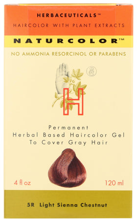 Naturcolor Haircolor Light Sienna Chestnut 4 Fl Oz front view