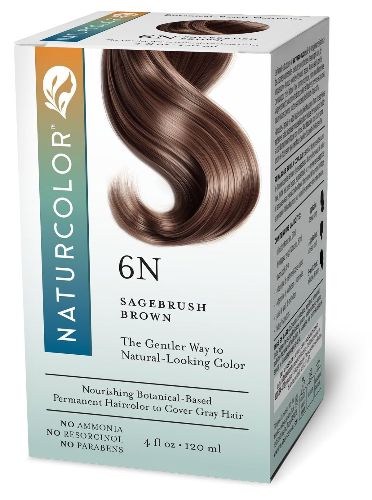 Naturcolor Haircolor Sagebrush Brown 4 Fl Oz front view