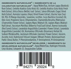 Naturcolor Haircolor Sesame Blonde packaging details