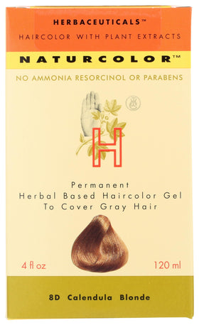 Naturcolor Permanent Hair Color Calendula Blonde 8D front view