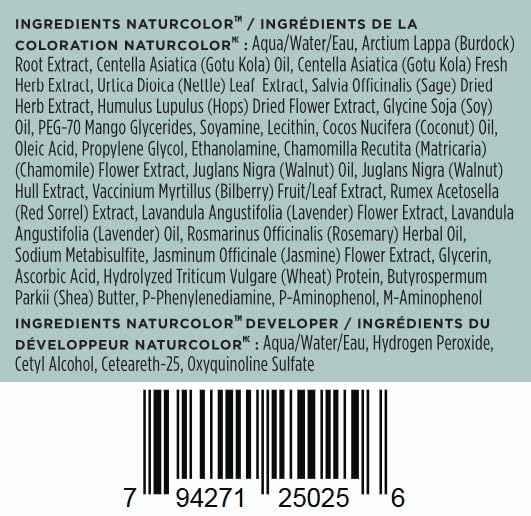 Naturcolor Permanent Hair Color Chamomile Blonde packaging