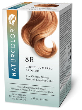 Naturcolor Permanent Hair Color Light Turmeric Blonde 8R front view