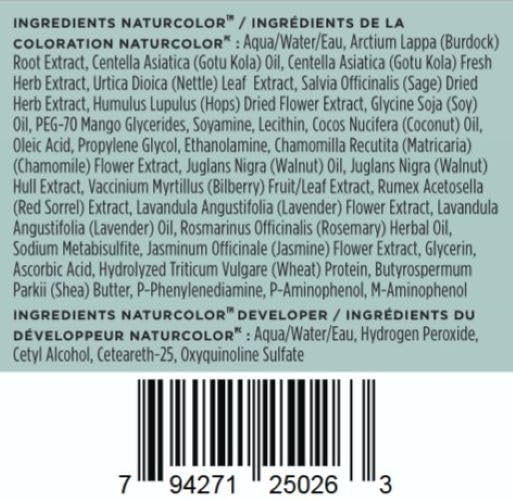 Naturcolor Permanent Hair Color Twinberry Chestnut 4C application gel